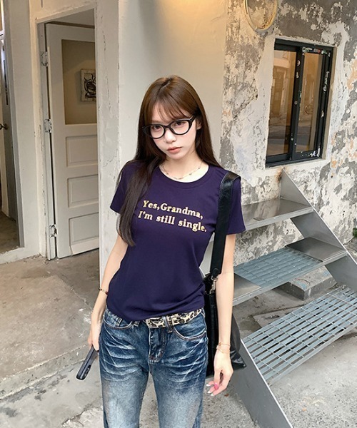 Tシャツ Keystone Snacks 企業ロゴ 半袖 イエロー Lサイズ レディース 古着 ストリート Y2K tシャツ Y2K ロゴプリント オフショルダー半袖Tシャツ レディース