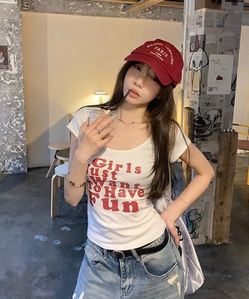 DEVICE（デバイス） tシャツ 半袖 シンプル 英字 ロゴ プリント 韓国