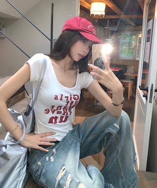 DEVICE（デバイス） tシャツ 半袖 シンプル 英字 ロゴ プリント 韓国 