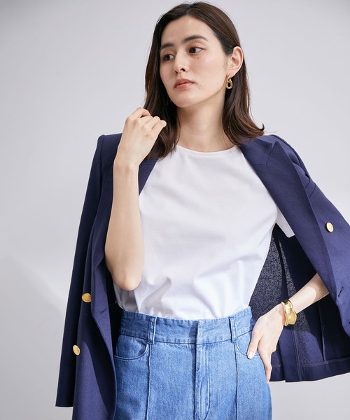 「ROPE'」 半袖Tシャツ 38 ホワイト レディース