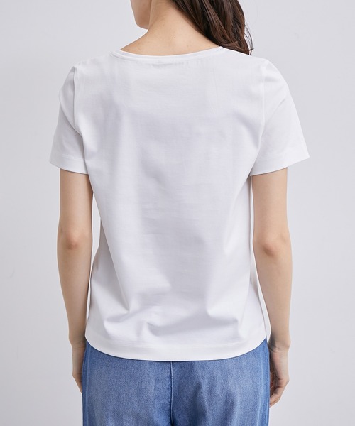 「ROPE'」 半袖Tシャツ 38 ホワイト レディース