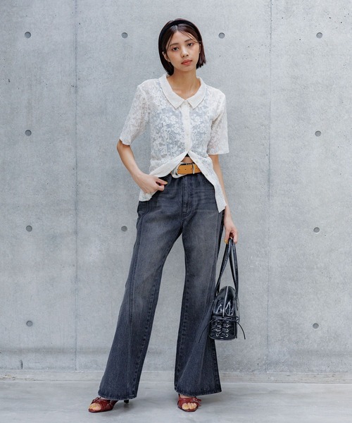 専用4点セット☆SLOBE ワイドリブ、Vネック、ジャーナルSK、ページボーイ 専用4点セット☆SLOBE ワイドリブ、Vネック、ジャーナルSK