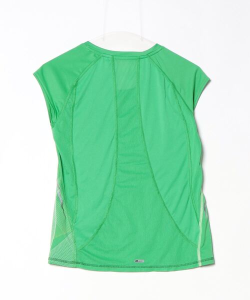 「PUMA」 半袖Tシャツ M グリーン メンズ