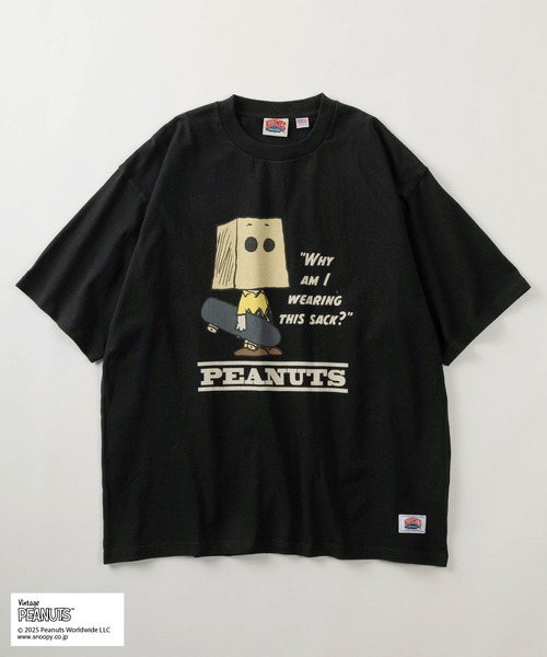 ピーナッツです！ PEANUTS tシャツ 「75」「PEANUTS/ピーナッツ」×「NUTMEG