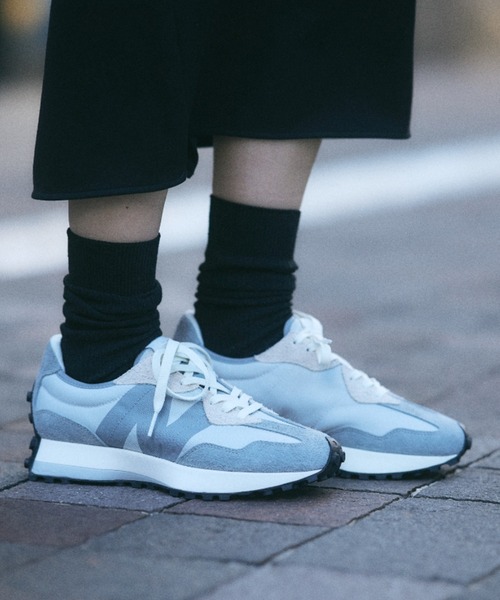 [New Balance] low cut спортивные туфли 23.5cm серый мужской 