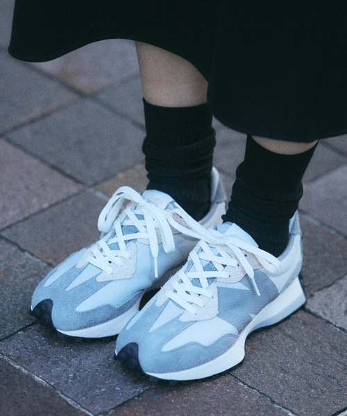 [New Balance] low cut спортивные туфли 23.5cm серый мужской 