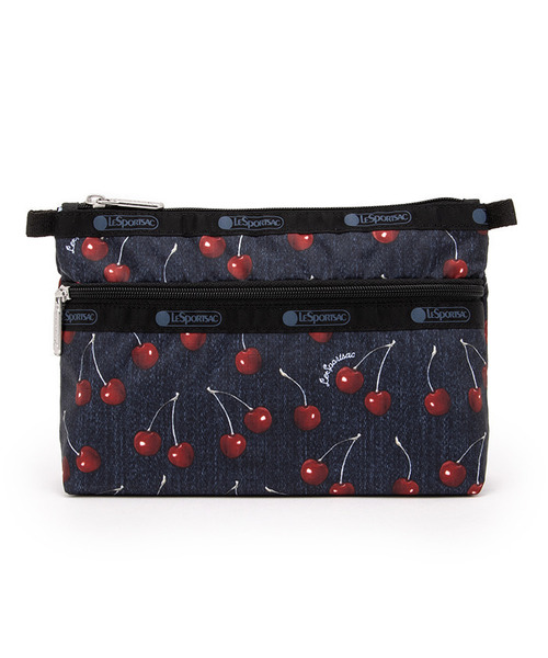 かるちぇ専用 LeSportsac ポーチ COSMETIC CLUTCH クラシカルチェリー