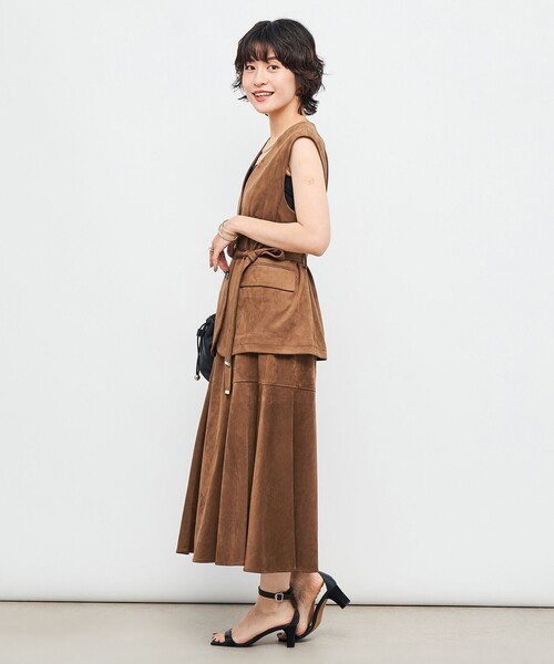 NOLLEY'S（ノーリーズ） ベスト ジレ 「セットアップ対応」ストレッチ