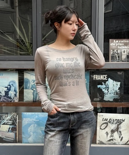 トップス ROCK ROCKCAKE（ロックケーキ） tシャツ 「日本未発売/WEB限定」/シアー