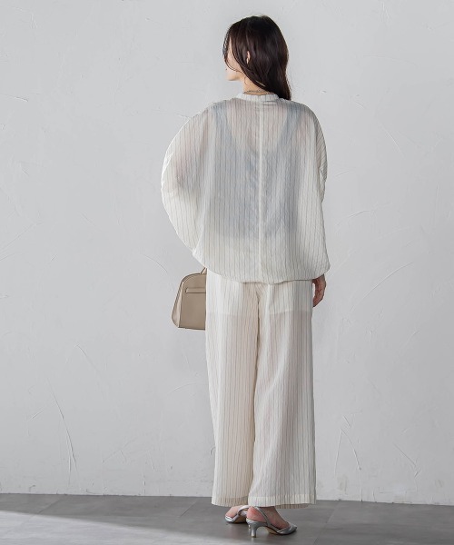 LAUTREAMONT（ロートレアモン） パンツ 「WEB限定」キュプラTR