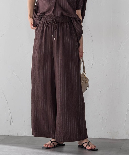 LAUTREAMONT（ロートレアモン） パンツ 「WEB限定」キュプラTR