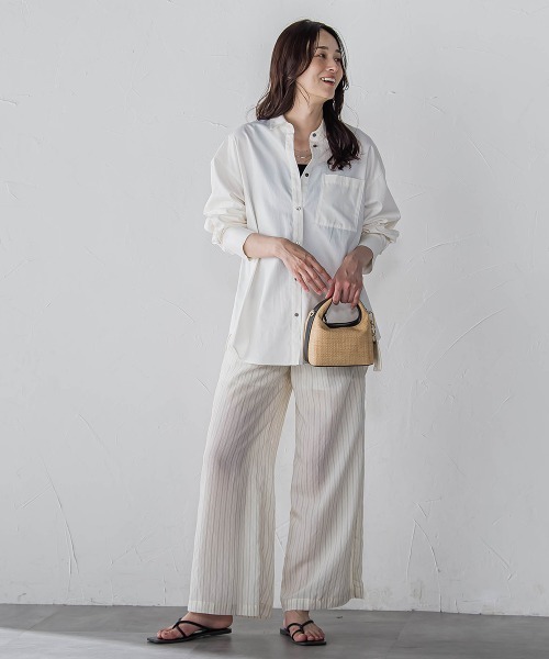 LAUTREAMONT（ロートレアモン） パンツ 「WEB限定」キュプラTR