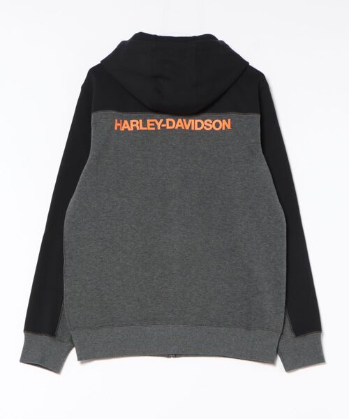 Harley Davidson パーカー HD(R)TECH ゲイター フルジップ メンズ