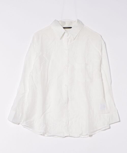 ブラウス シャツ 7色展開 オーバーサイズ 長袖シアーシャツ レディース