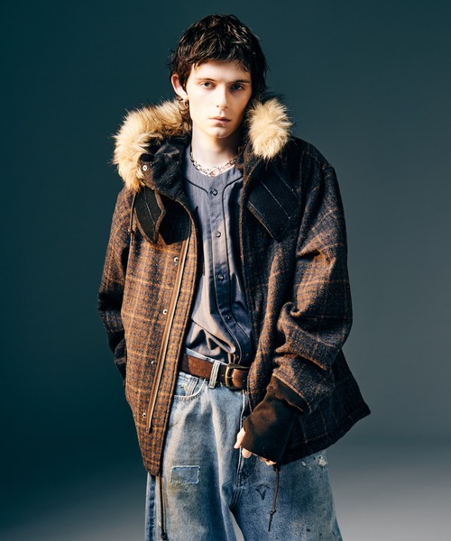 glamb（グラム） モッズコート コート High Neck Short Mods Coat
