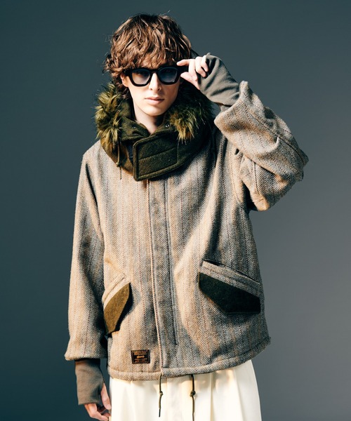 モッズコート コート High Neck Short Mods Coat / ハイネックショートモッズコート メンズ レディースの画像
