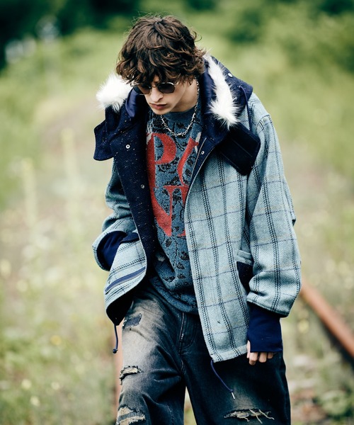 glamb（グラム） モッズコート コート High Neck Short Mods Coat
