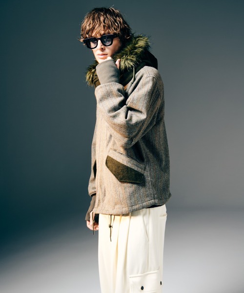 モッズコート コート High Neck Short Mods Coat / ハイネックショートモッズコート メンズ レディースの画像