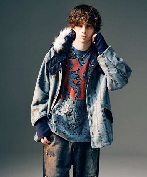 glamb（グラム） モッズコート コート High Neck Short Mods Coat
