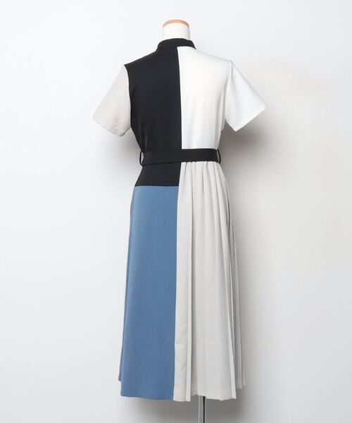 UNITED TOKYO（ユナイテッドトウキョウ） 半袖ワンピース FREE ブルー