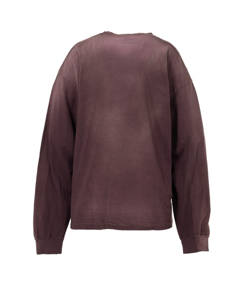 KAMIYA tシャツ KMY Eagle” Distressed L/S T-shirt メンズ : ZOZOTOWN