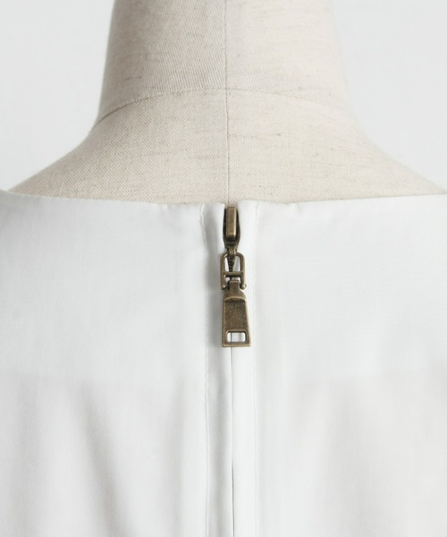 「&. NOSTALGIA」 半袖ブラウス M ブラック レディース_画像6