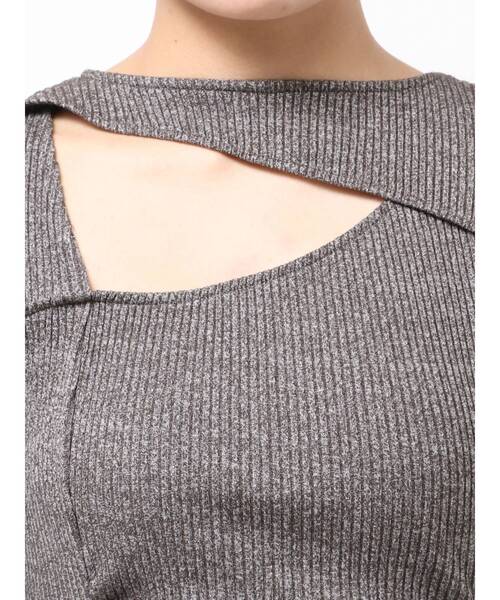 EATME（イートミー） ワンピース デコルテリブギャザーワンピース