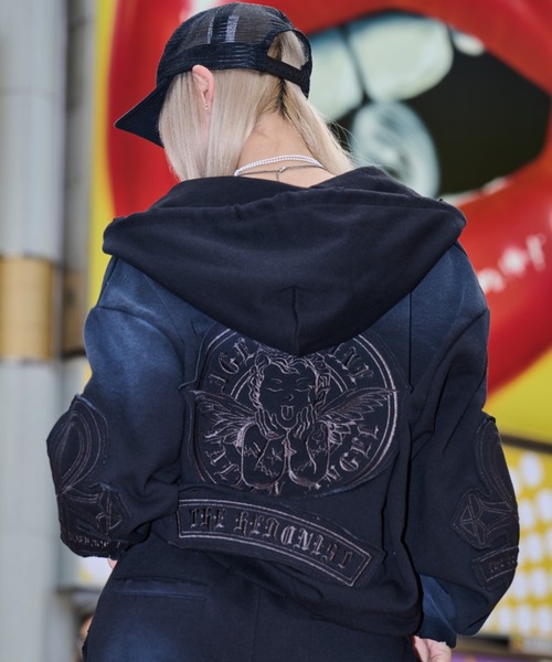 A'gem 9（エージェムナイン） パーカー A'GEM/9 × .kom 「A'GEM/9/エー