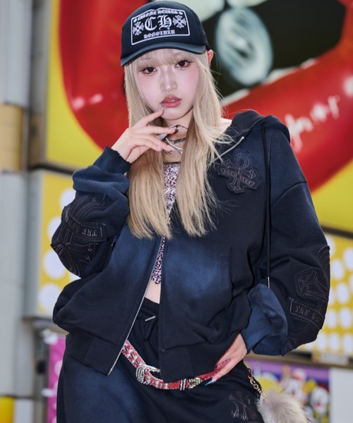 A'gem 9（エージェムナイン） パーカー A'GEM/9 × .kom 「A'GEM/9/エー