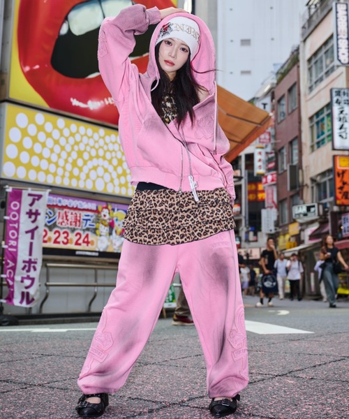 ○★訳有り新品未使用　G/FORE　プルオーバーパーカー　38　ピンク ○☆訳有り 新品未使用 G/FORE（ジーフォア） プルオーバーパーカー 38