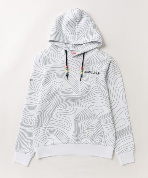 BEAMS GOLF（ビームス ゴルフ） プルオーバーパーカー FREE ホワイト