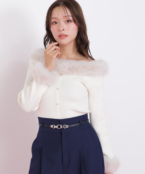 【新品】JILLSTUART セーター ベージュショート丈 JILL by JILL STUART（ジルバイジルスチュアート） ニット セーター