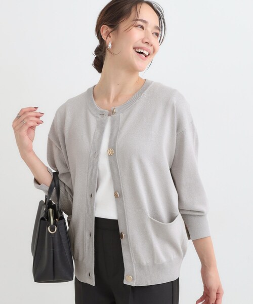 DRESKIP（ドレスキップ） カーディガン 「洗える/S-LL」大人フェミニン