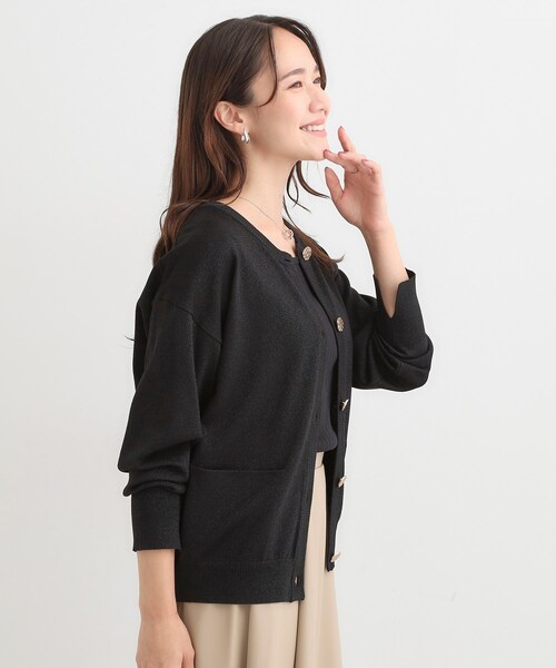 DRESKIP（ドレスキップ） カーディガン 「洗える/S-LL」大人フェミニン