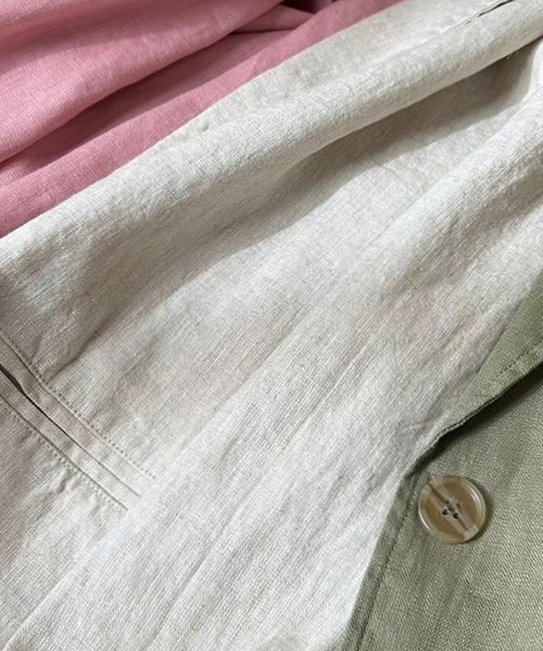 「SMILE ORCHID」 テーラードジャケット M ナチュラル レディース_画像7