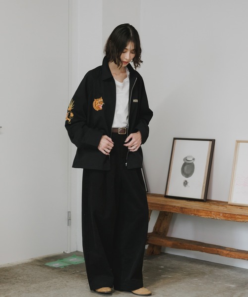 THRIFTY LOOK スタジャン THRIFTY LOOK/スリフティルック SOUVENIR