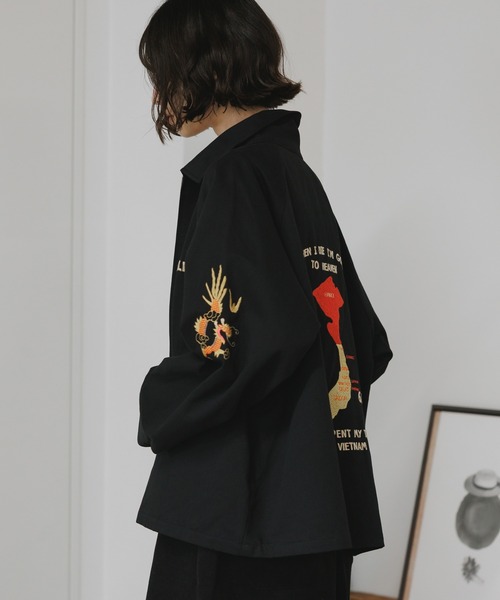 THRIFTY LOOK スタジャン THRIFTY LOOK/スリフティルック SOUVENIR