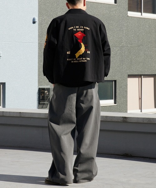 THRIFTY LOOK スタジャン THRIFTY LOOK/スリフティルック SOUVENIR