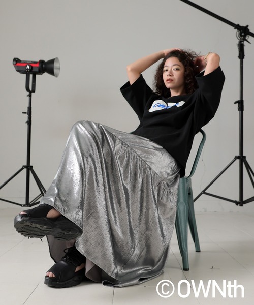 [OWNth] короткий рукав футболка P белый женский 