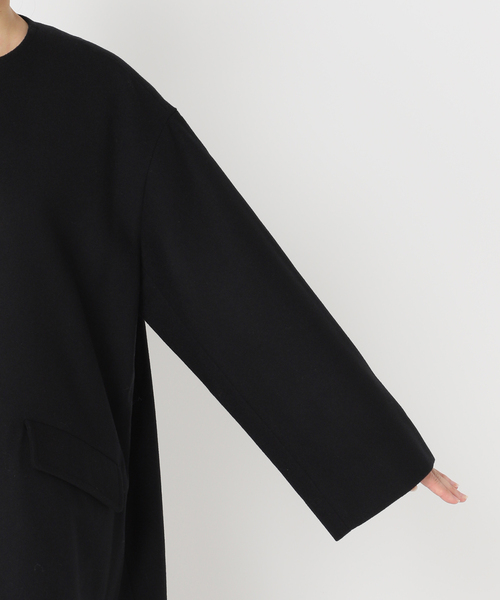 Spick＆Span（スピック アンド スパン） ノーカラーコート コート