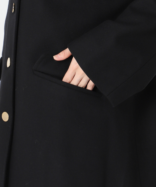 Spick＆Span（スピック アンド スパン） ノーカラーコート コート