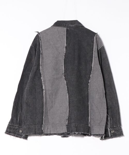 VIBGYOR デニムジャケット gジャン 「LAMPOON」リメイクデニム