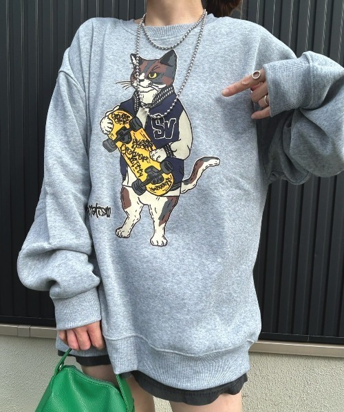 プランシー スウェットプルオーバー トレーナー プリントロゴ イタリア製 プランシー スウェットプルオーバー トレーナー プリントロゴ