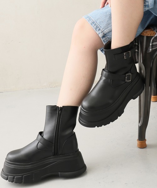 DEMETER（デメテル） ブーツ 厚底 プラットフォーム デザインソール