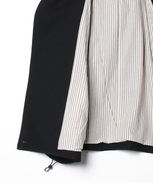 ミリタリージャケット モッズコート 「my beautiful landlet」 BISHU WOOL OVERSIZED HOOD BLOUSONの画像