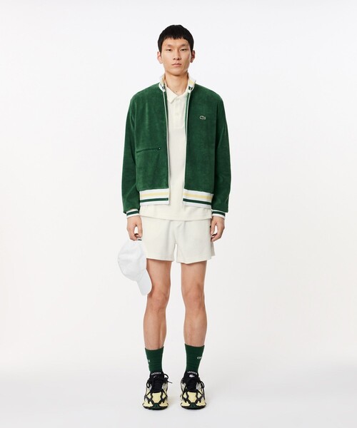 「LACOSTE」 半袖ポロシャツ 4 グリーン メンズの画像