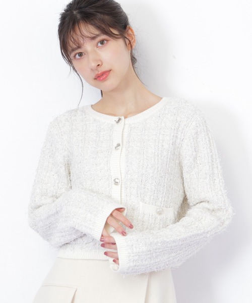 JILLSTUART♡ビジューカーデ JILL by JILL STUART（ジルバイジルスチュアート） カーディガン