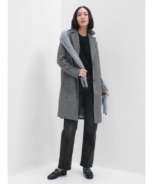 「GAP」 チェスターコート X-SMALL グレー レディース_画像3