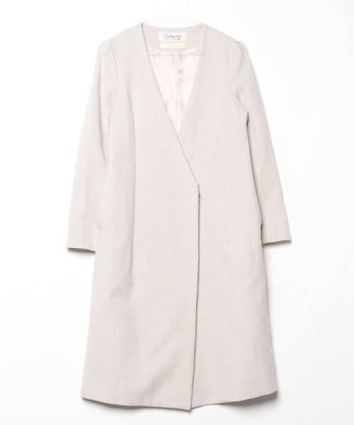 GALLARDAGALANTE（ガリャルダガランテ） ノーカラーコート FREE