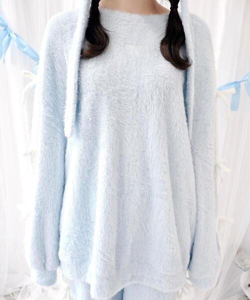 ponちゃん♡ニット Whinny ニット セーター Whinny/「セットアップ可能♪」ゆるもちリボン